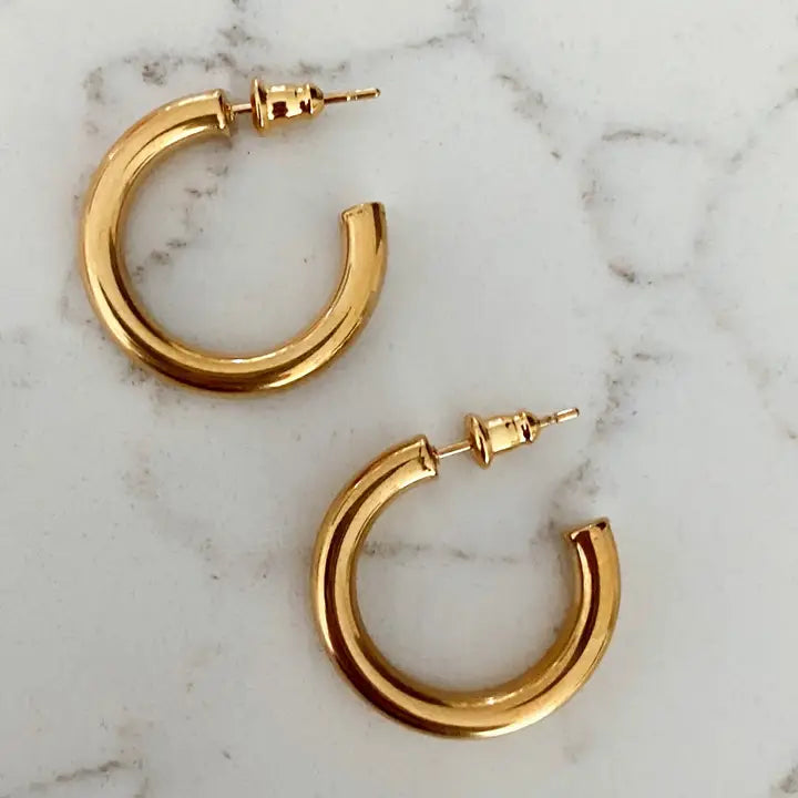 Small Gold Hoops