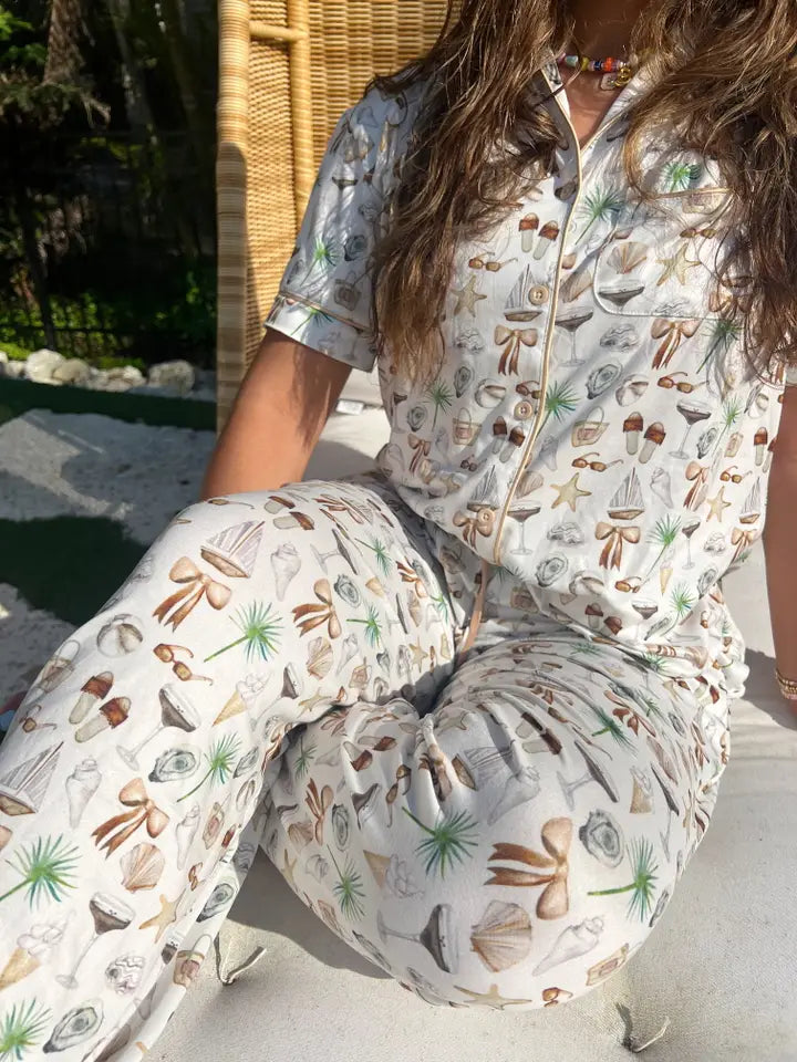 Coastal Pajama Set