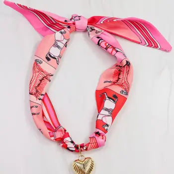 Lillie Scarf Necklace