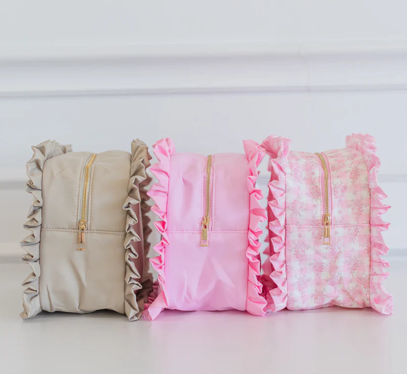 Ruffled XL Pouch