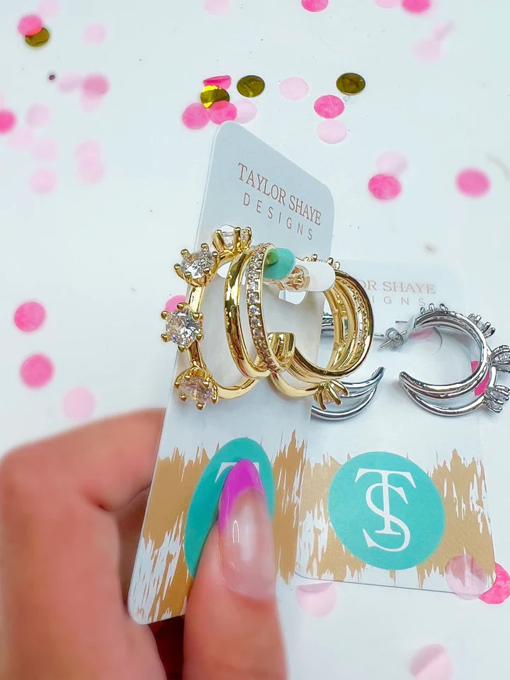 Juliana Hoop Earrings