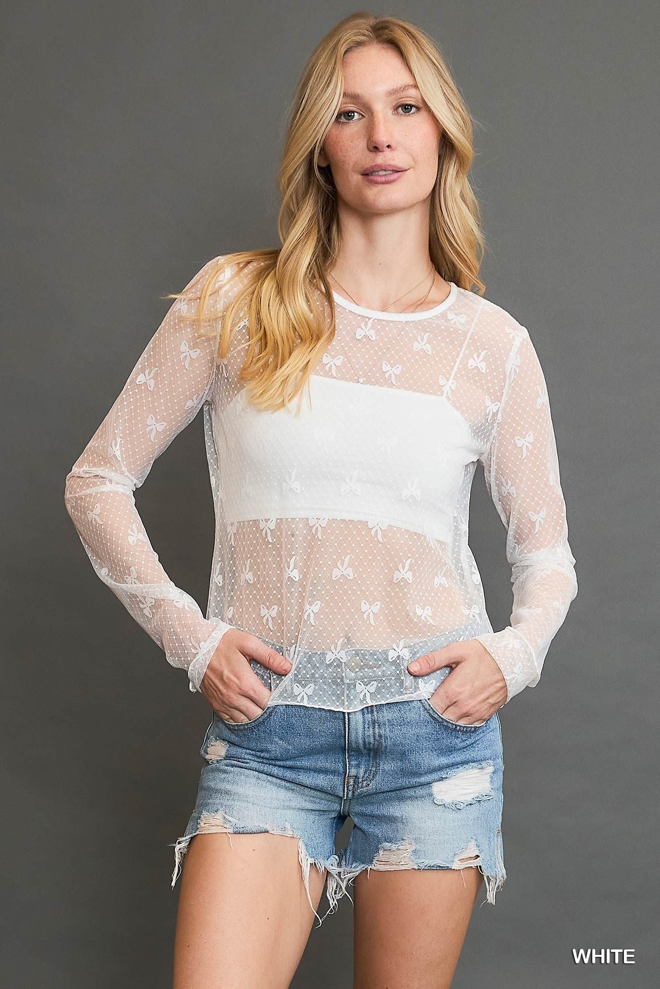 carly lace top