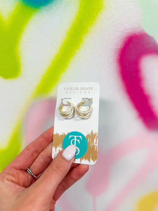 Zander Hoop Earrings