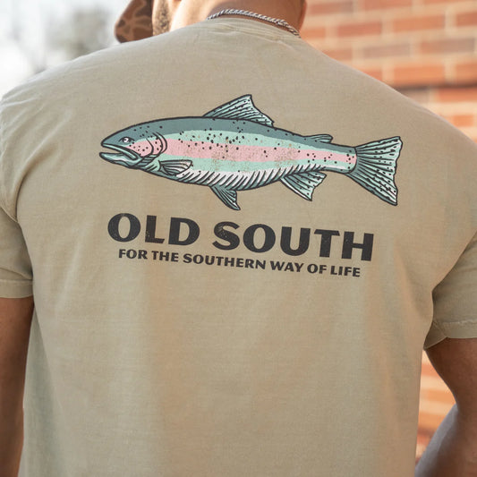 Mens Rainbow Trout Tee