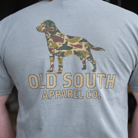 Mens Dog Camo Tee