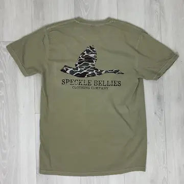 Mens Duck Camo Pocket Tee