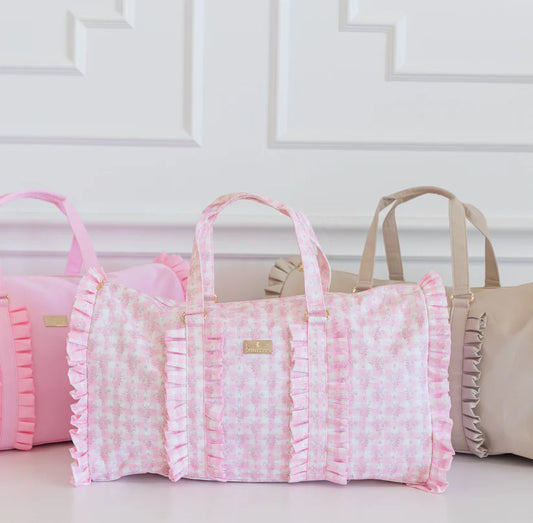 Ruffled Weekender Bag