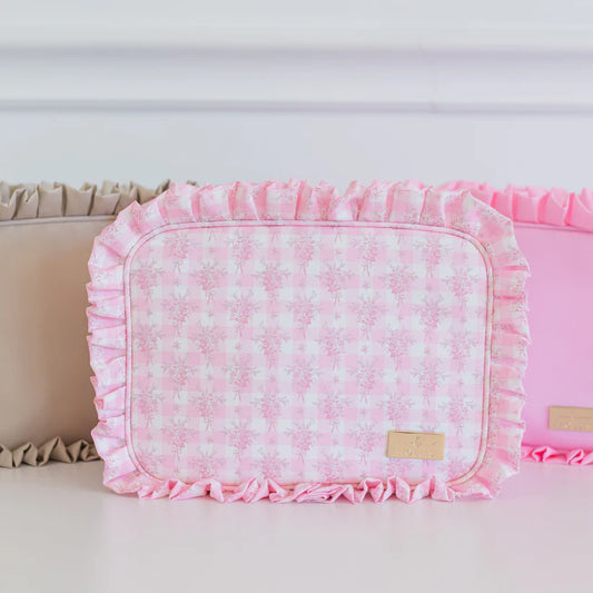 Ruffled XL Pouch