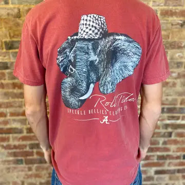 Mens Houndstooth Eleph. Tee