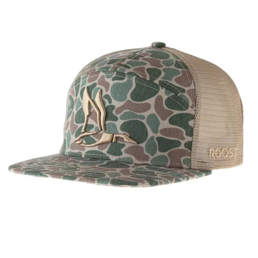 Mens Roost Camo Logo Hat