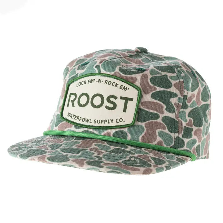 Mens Vintage Camo Hat