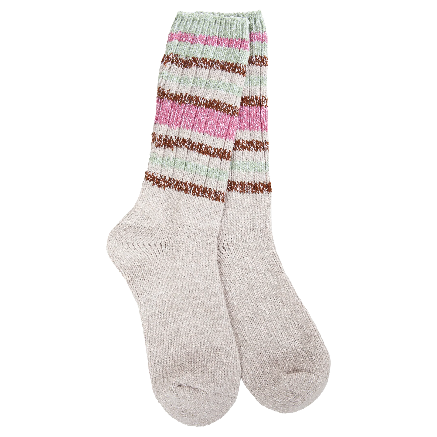 Mushroom Stripe Socks