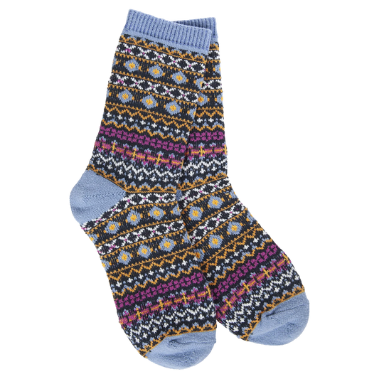 Nordic Blue Socks