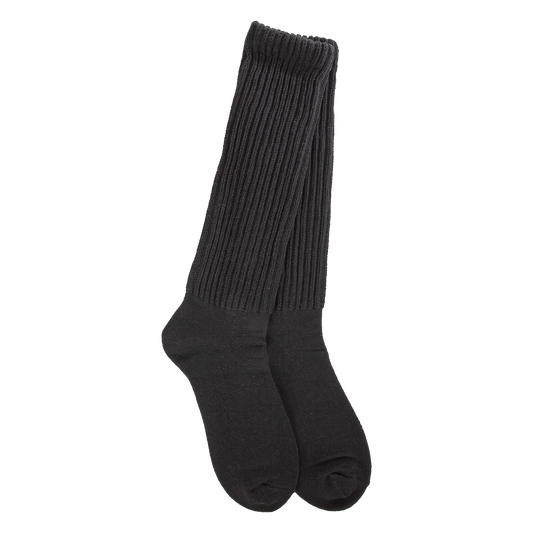 Black Slouch Socks