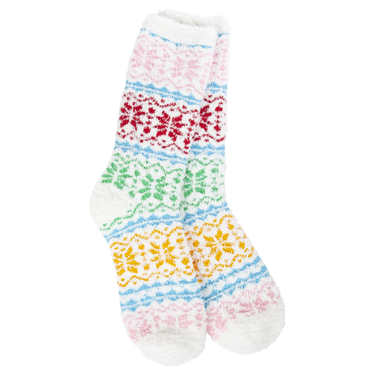 Fair Isle Whimsical Socks