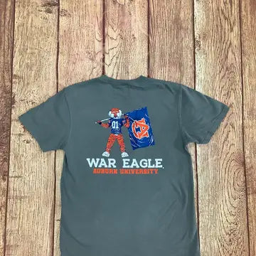 Mens War Eagle Aubie Tee