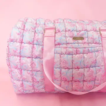 Floral Bow Duffle
