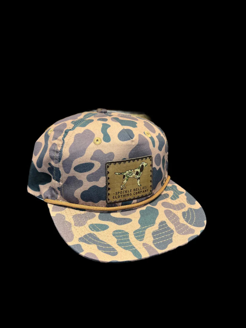 Mens SB Camo Dog Rope Hat