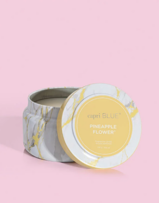 Pineapple Flower Tin