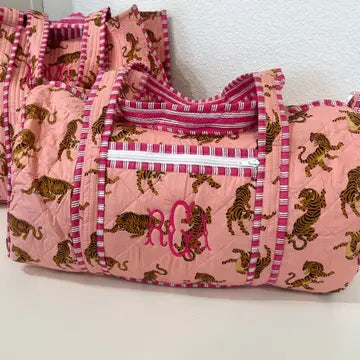 Quilted Duffel Bag