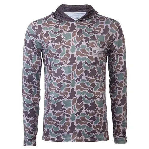 Mens Dry-Fit Camo Hoodie