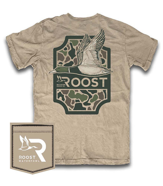 Mens Camo Shield Tee