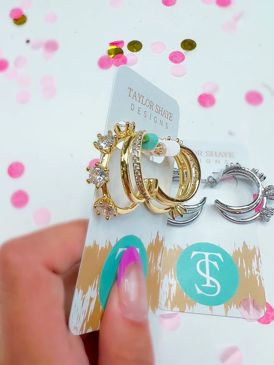 Juliana Hoop Earrings